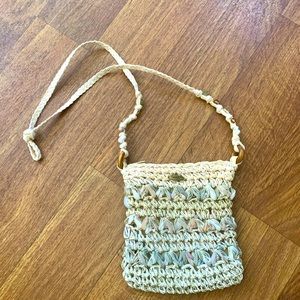 Vintage Cappelli straworld woven crossbody bag